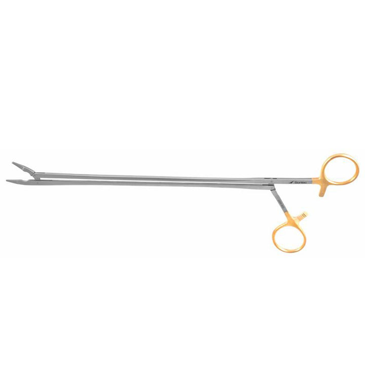 Sontec Instruments VATS Ryder Fine Needle Holder, Straight, With Ratchet, 2mm x 28.6cm | 2300-899