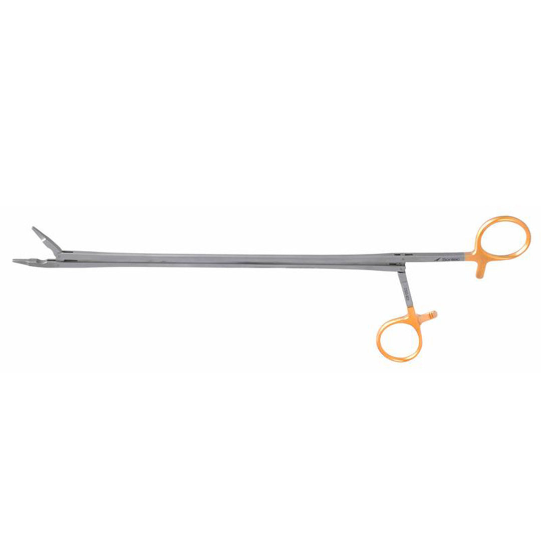 Sontec Instruments VATS Ryder Fine Needle Holder, Straight, With Ratchet, 2mm x 33cm | 2300-903