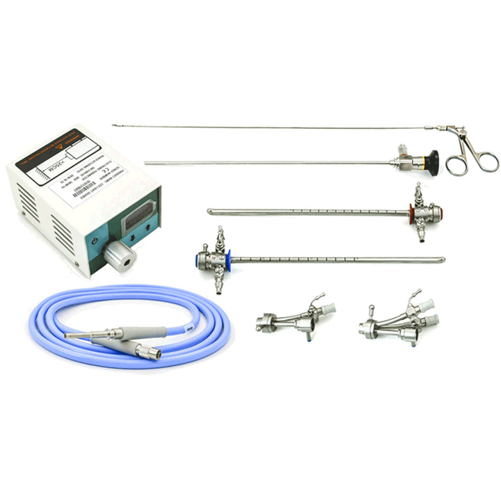 AED Office Cystoscopy Set w/ 4mm x 30 Deg Scope 21FR - 19.5FR Sheath | 43200-CystoSet