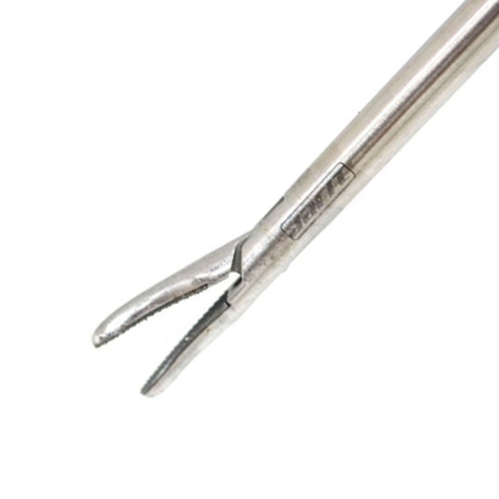 Jarit Appel Carb Bite Needle Holder, 32cm, Curved Left Jaw | 600-250