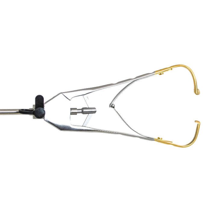 AED Mathieu Handle Laparoscopic Needle Holder, 33cm, Straight Jaw | 6260