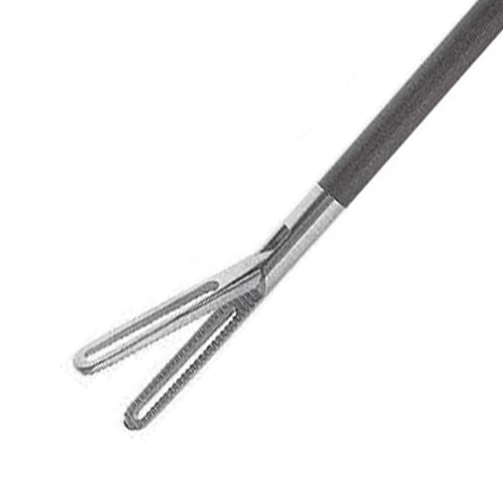 Speedlock Johan Grasping Forceps, 5mm, 22mm Slightly Flat Jaws | 8512-05