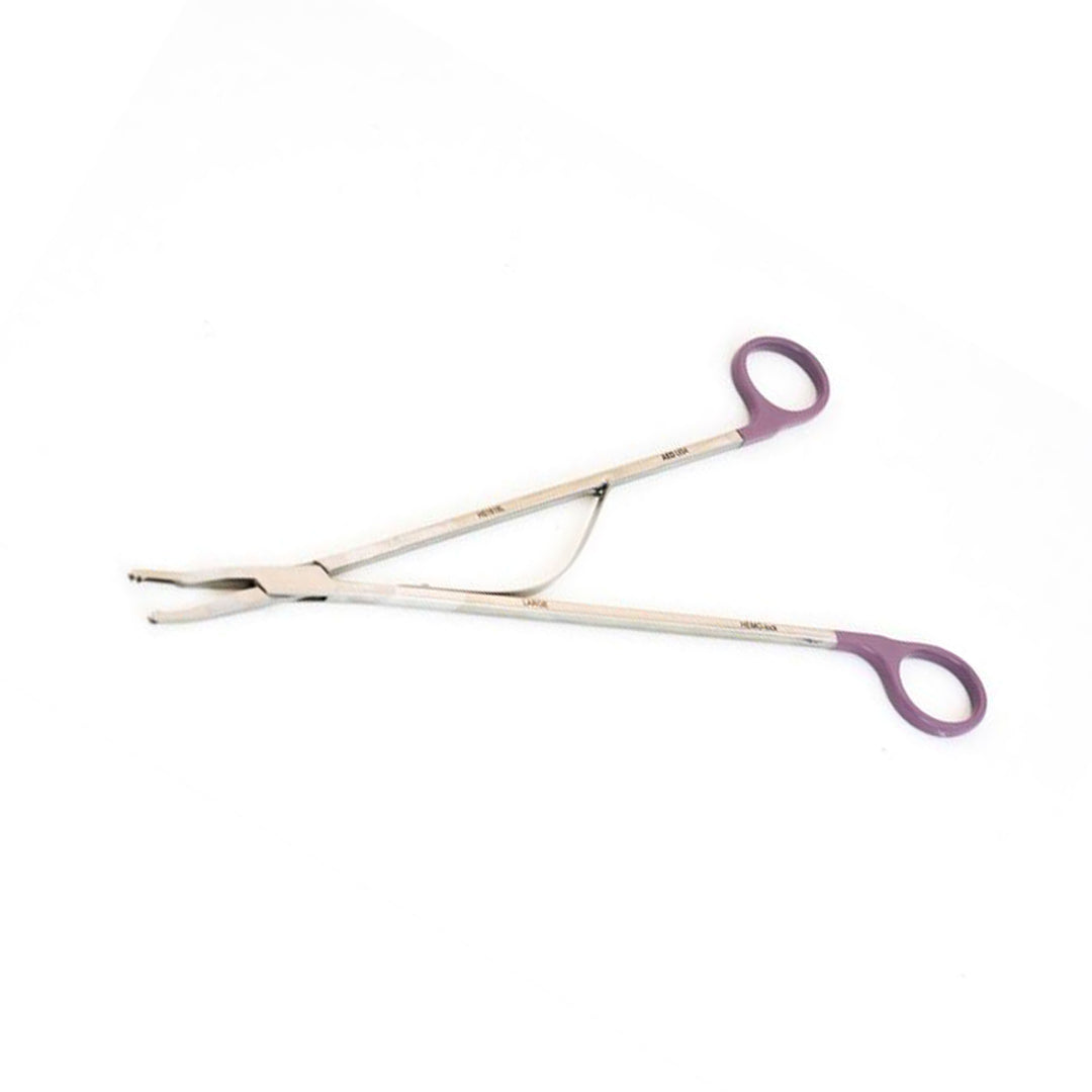 Purple Large Hemo-Lock Forcep