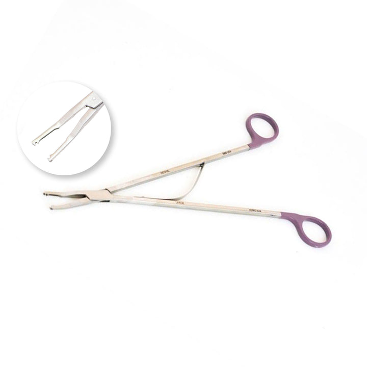 Purple Large Hemo-Lock Forcep