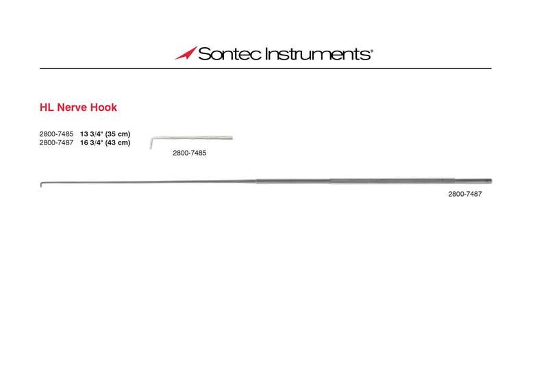 Sontec Instruments HL Nerve Hook, 35cm | 2800-7485