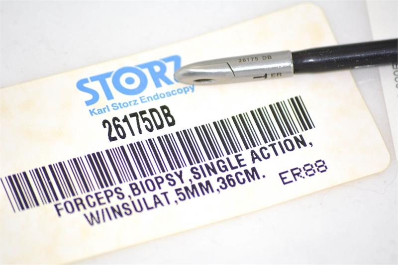 Storz Insulated Biopsy Forceps S/A, 5mm x 36cm | 26175DB